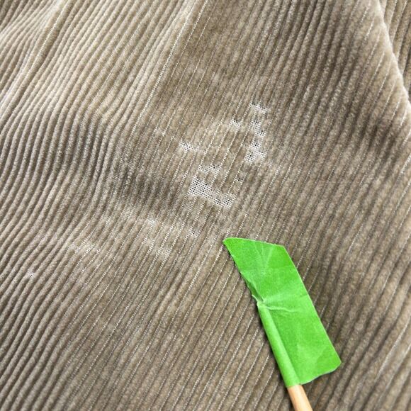 Vintage Polo Ralph Lauren Pants Mens 35x30‎ (33x29) Tan Andrew Corduroy Pleated - Picture 4 of 15
